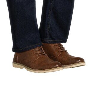 Madden NYC Mens Hoffman Comfort Insole Cognac Pull On Chukka Boots Size 10 NWB